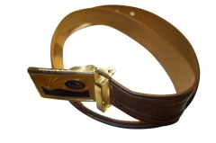 MENS  BELT  WITH  SLIP  BUCKLE / PVC