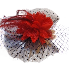 RACING CARNIVAL FANCY HAIR CLIP