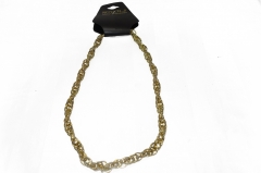 Gold plated chain necklace 18 inch