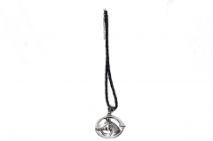 Street Pendant with Corded Necklace