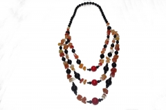 Triple Strand Ladies Fashion Dress necklace