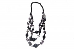 Triple Strand Ladies Fashion Dress necklace