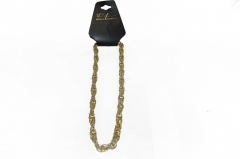Gold plated chain necklace 18 inch