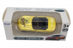 City Vehicle gold race car Collecta series