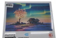 Jig Saw Puzzel Space Aurora Lights 70x50 cms 1000pcs