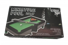 Miniature pool set