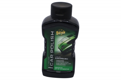 5 STAR LQUID CAR POLISH 500ML