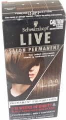 SALON PERMANENT DARK BROWN