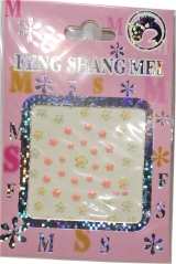 SHENG FANG MIE MINI NAIL FLORAL STICKERS