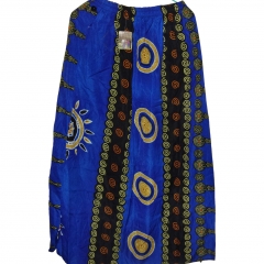 LADIES SKIRT WITH 2 SIDE POCKETS & ELASTIC WAISTE