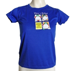 POLY COTTON T SHIRTS WITH PRINT  SIZE M