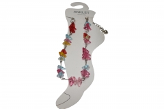 ANKLETS WITH PVC SHAPES