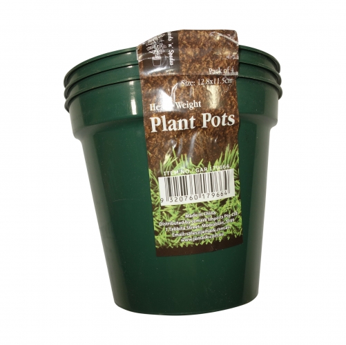 POT PLANTS "4 PK 12.8X11.5CMS