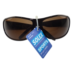 UV 400 PROTECTTION PVC FRAMED SUNNIES WTH PROTECTIVE POUCH