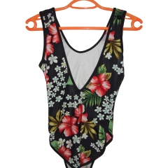 ONE PC POLYMIDE ELASTAN SWIM SUIT FREE SIZE 12/14