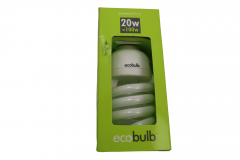 20W = 100 WATT ECO LIGHT BULB