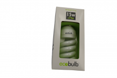 ECO BULB 15 = 75WATTS OF BRIGHTNESS