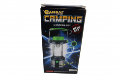 CAMPING LANTERN SET WITH COMPASS