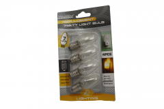 4 PC 7 WATT LIGHT BULBS