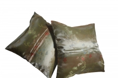 Cushions-with-satin-Gold-Cover-slips-printed-in-tradtional-Chinese-symbols-and-prints