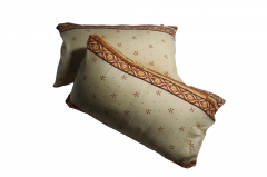 Bedroom Tontine Pillows with 100% Cotton Printed Cover Slips 95x75 cms  For The Pair Item 5