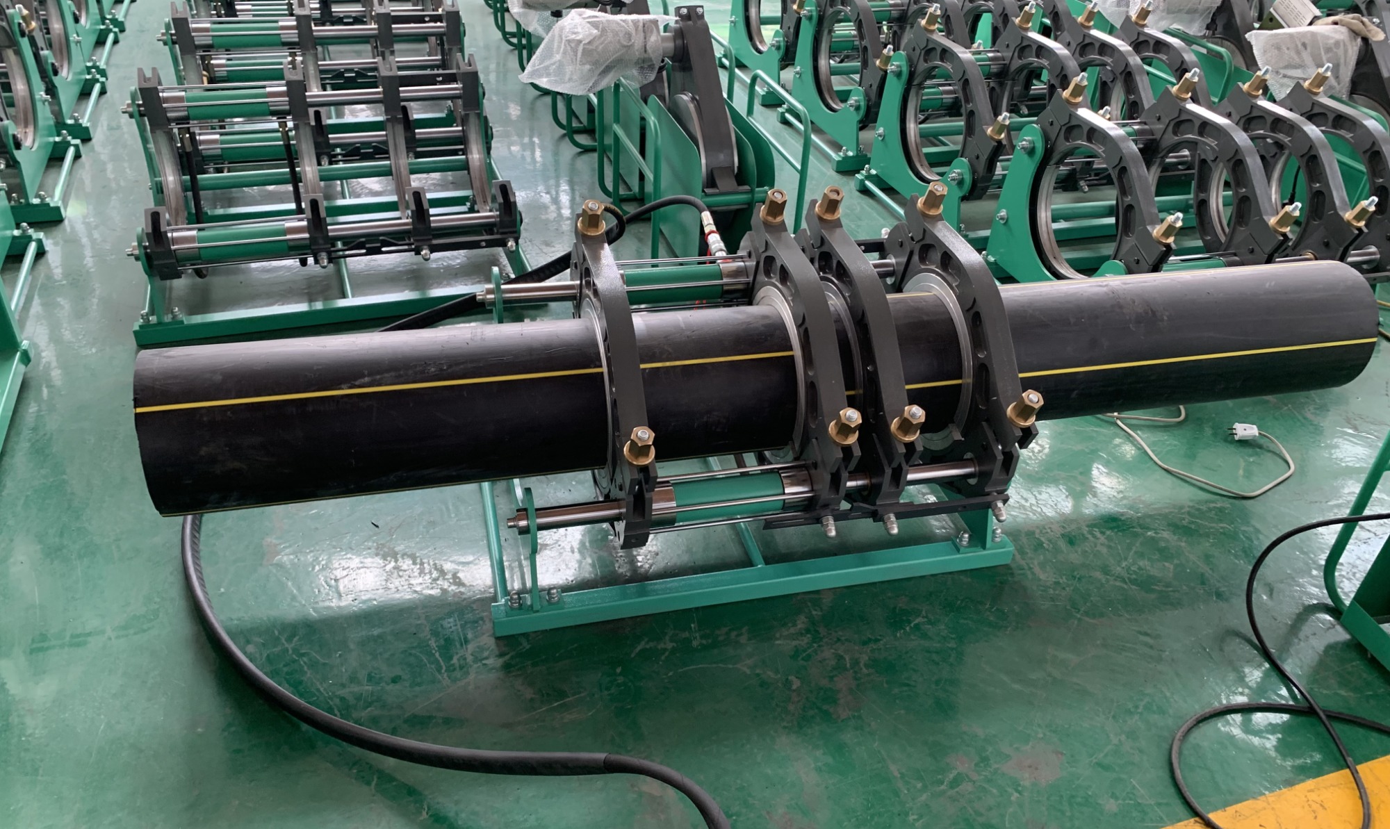 Mit welcher Maschine werden HDPE-Rohre verbunden?