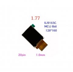 1.8inch Ili9163C ,two lights in parallel ,128*160 ...