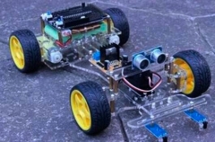 DIY Robot Car Chassis , Only the Chassis+Motor+ Wh...