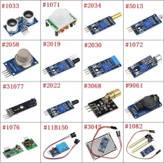 16 Kinds Sensor Kit For Arduino&Raspberry PI