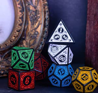 Beautiful Acrylic Dice