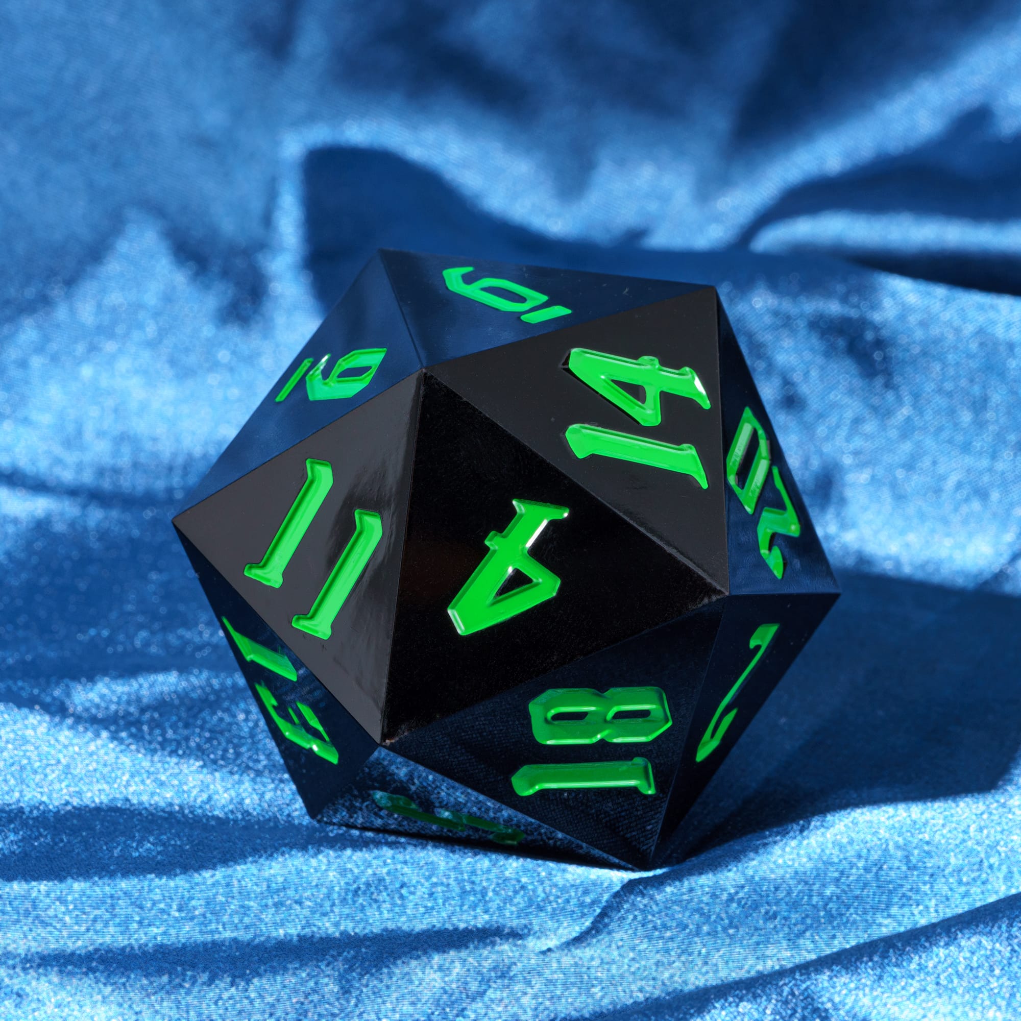 Cusdie Single D20 Dice 55mm, 20 Sided DND Dice with Gift Box, Giant D20 ...