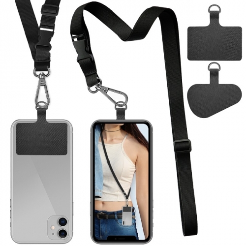 ROCONTRIP Crossbody Phone Lanyard Patch Neck Strap Lanyard with Detachable Neckstrap Compatible with Most Smartphone