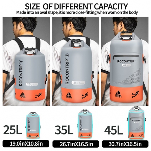 Waterproof Dry Bag – Kayaking Bag – Blue Dry Tube Bag – 5L | OverBoard