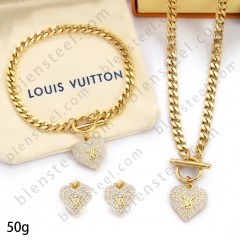 HB18BG(Necklace:46cm, Bracelet 20.5cm)