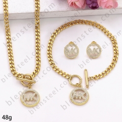 JW01CG(Necklace 46cm , Bracelet 20.5cm)