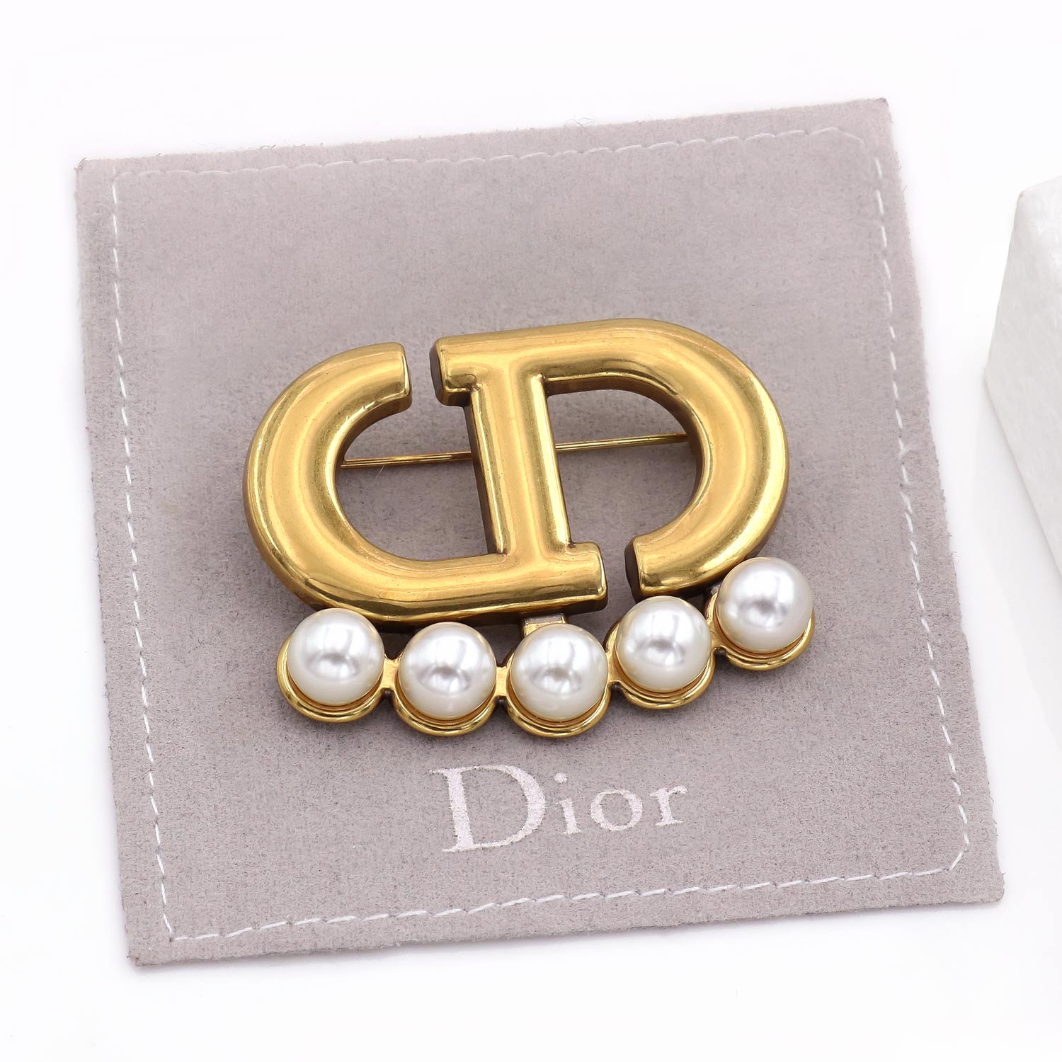 14K Color Brass Brooch (Laton Broche) - JP30M