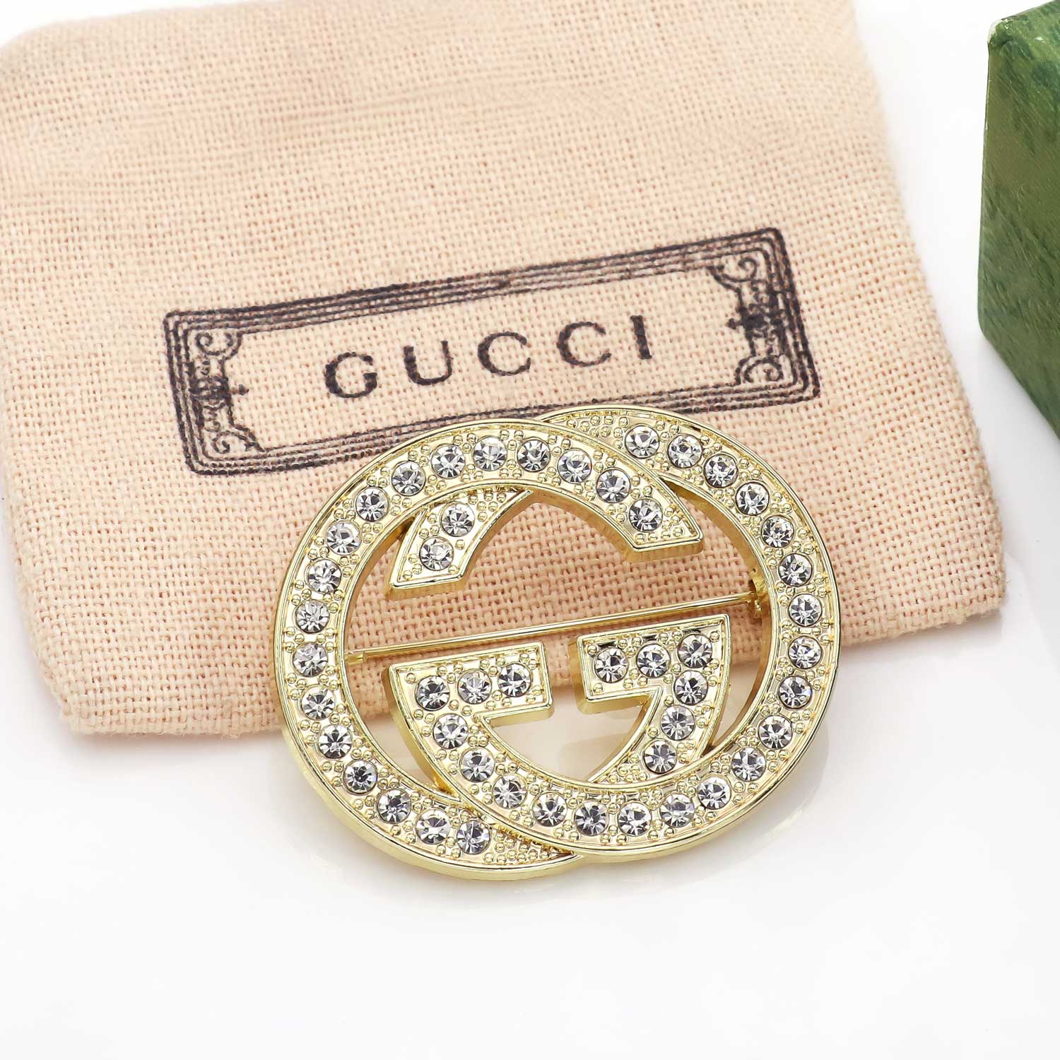 14K Color Brass Brooch (Laton Broche) - JP31J