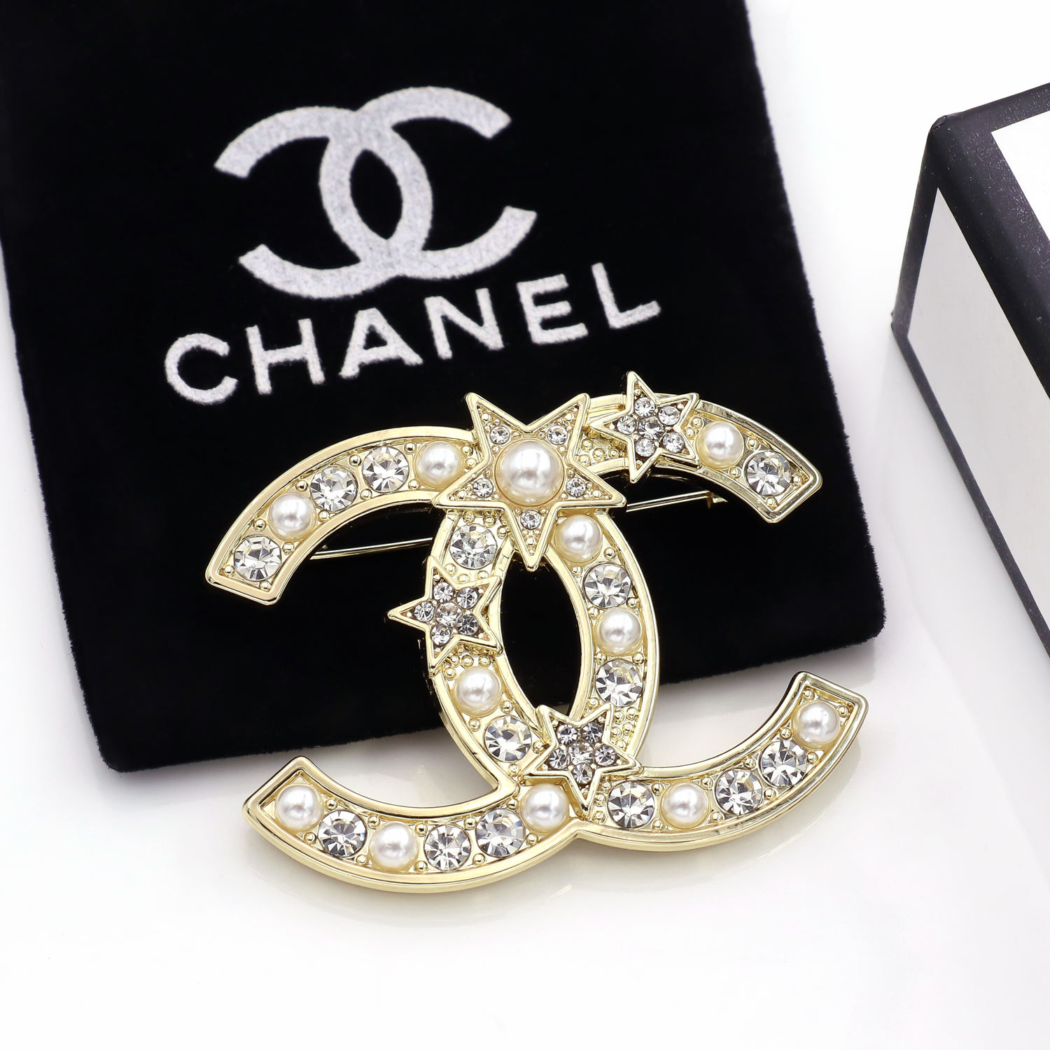 14K Color Brass Brooch (Laton Broche) - JP30H