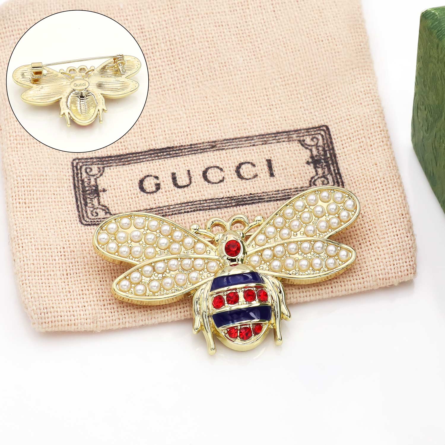 14K Color Brass Brooch (Laton Broche) - JP31K
