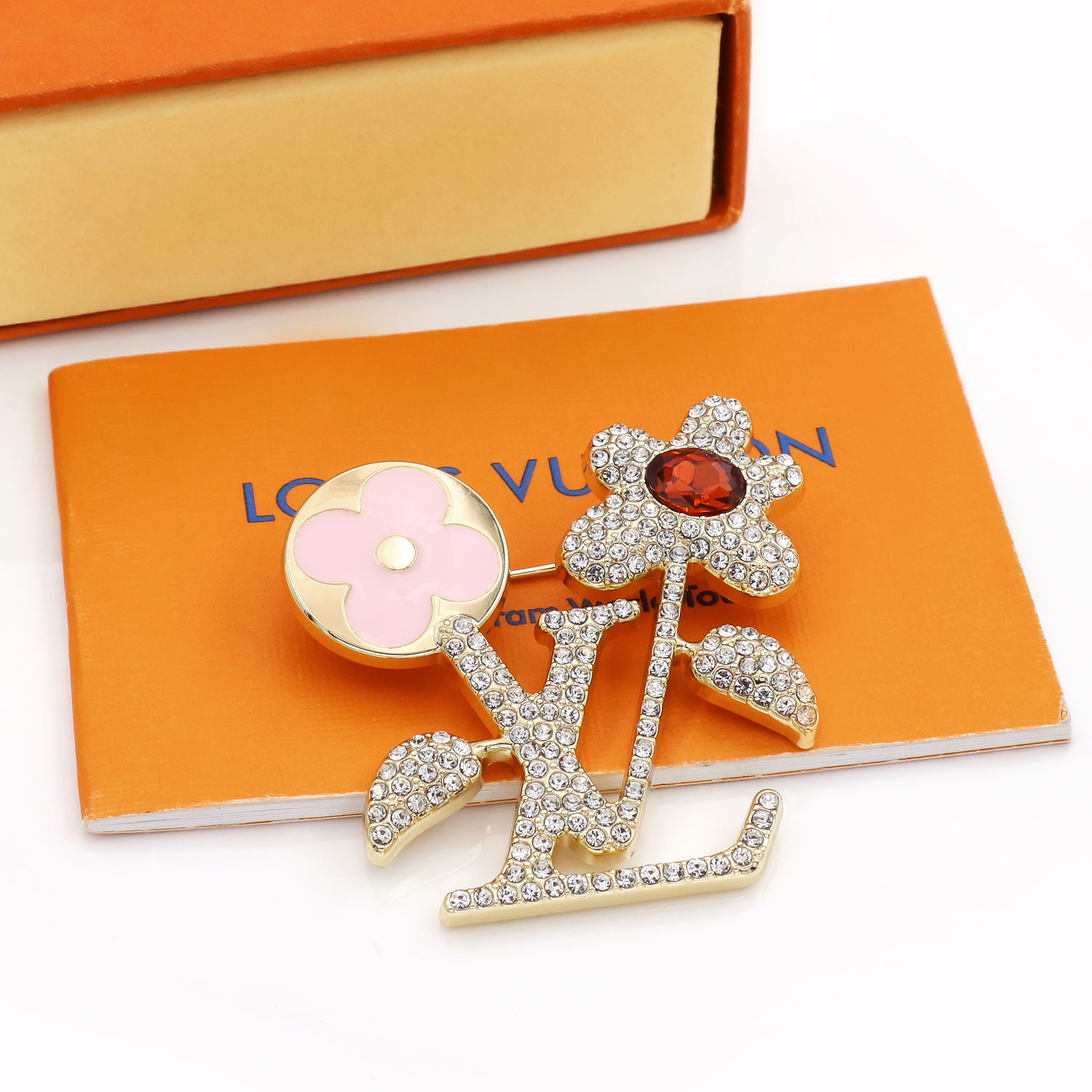 14K Color Brass Brooch (Laton Broche) - JP31E