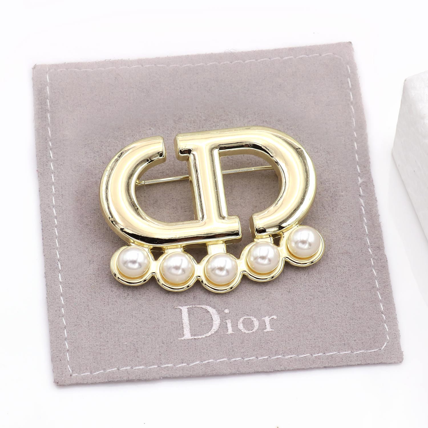 14K Color Brass Brooch (Laton Broche) - JP30L