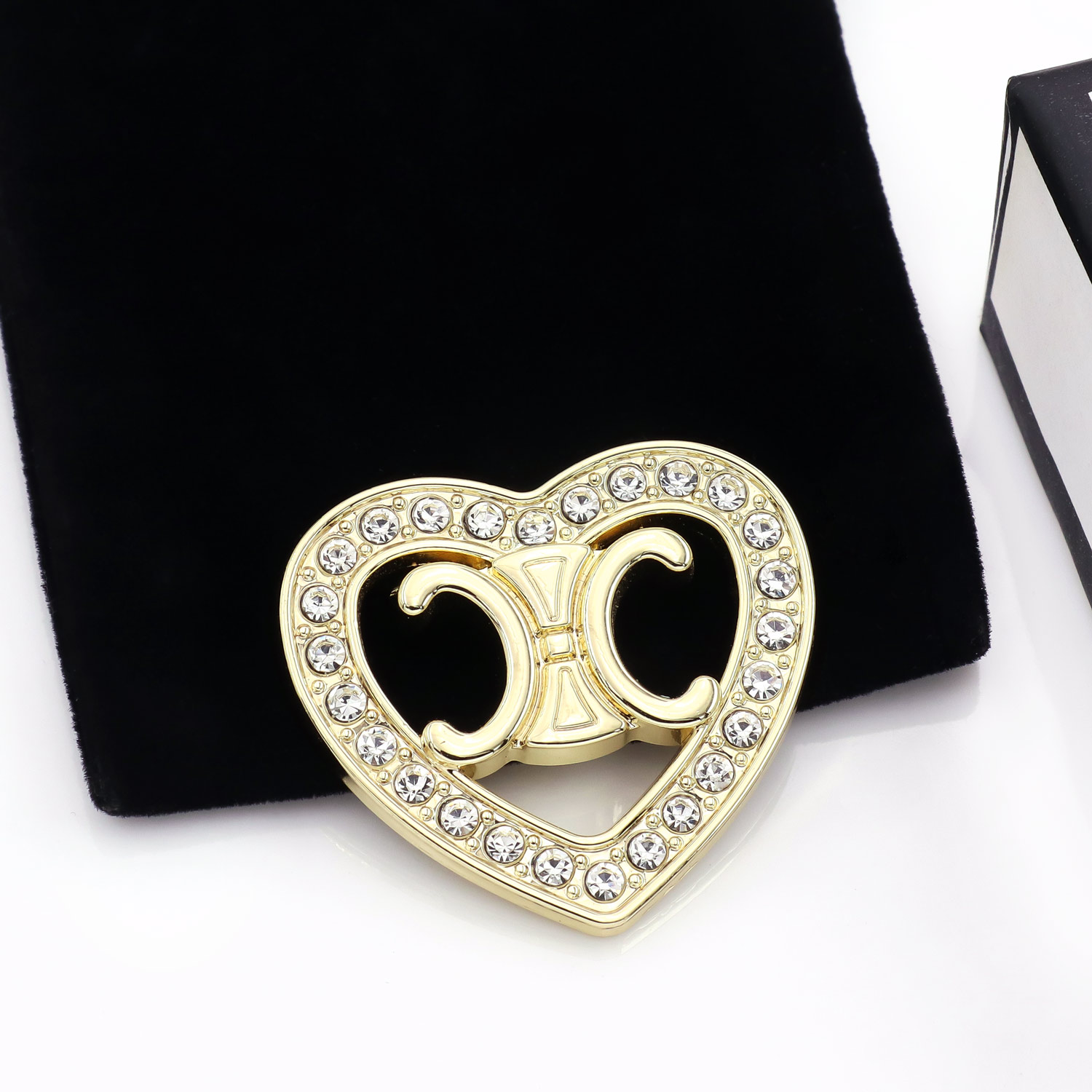 14K Color Brass Brooch (Laton Broche) - JP31M