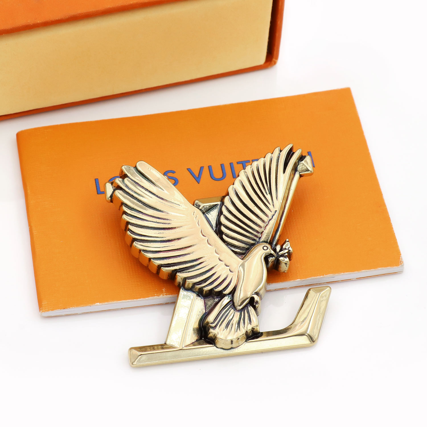 14K Color Brass Brooch (Laton Broche) - JP31F