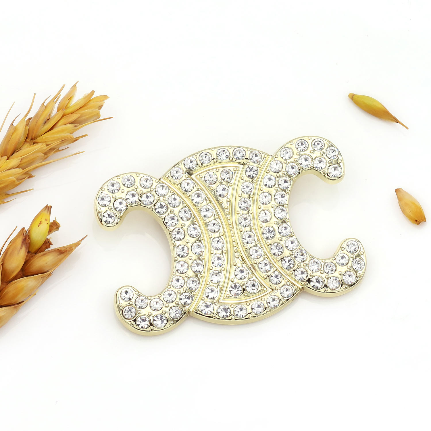 14K Color Brass Brooch (Laton Broche) - JP40P