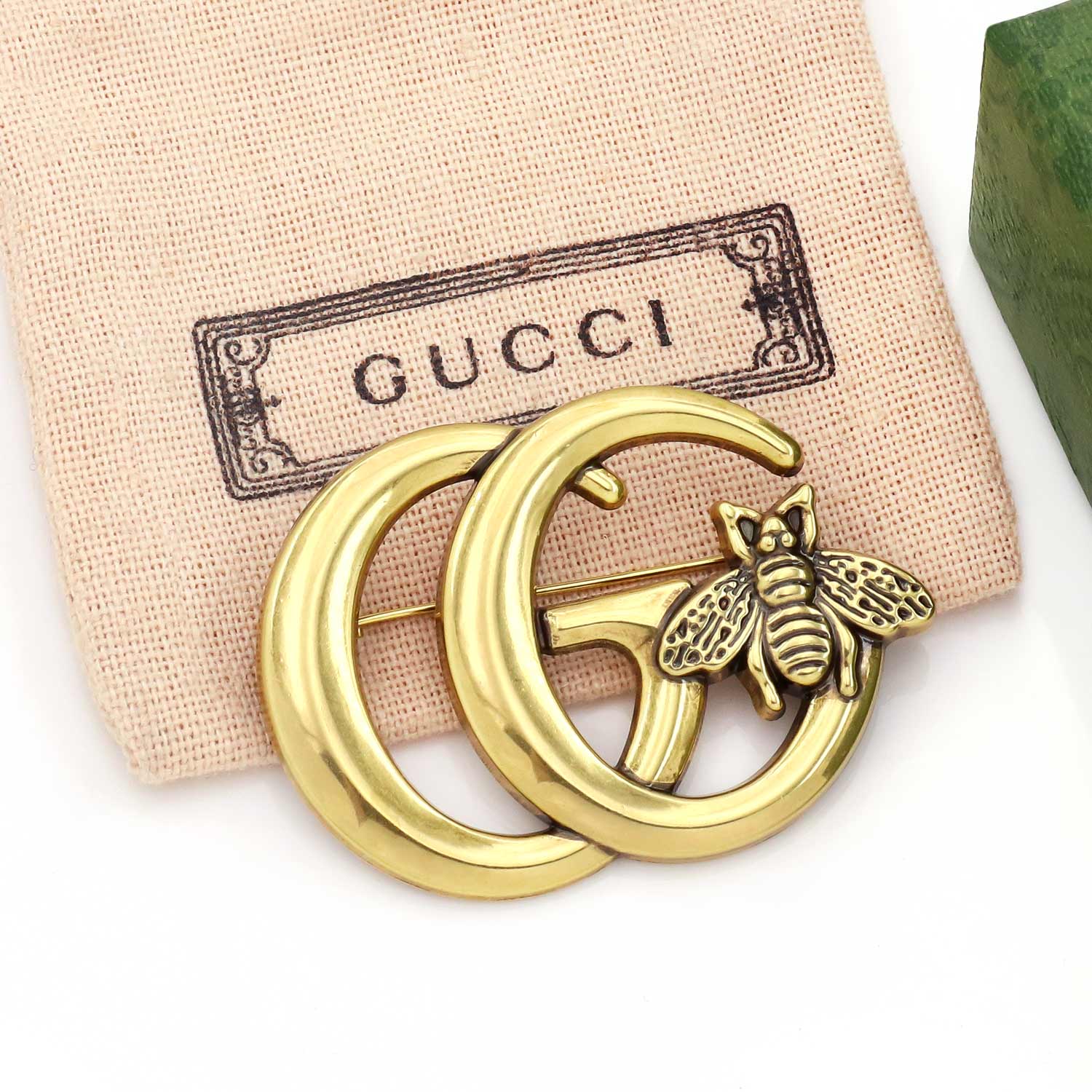 14K Color Brass Brooch (Laton Broche) - JP40R