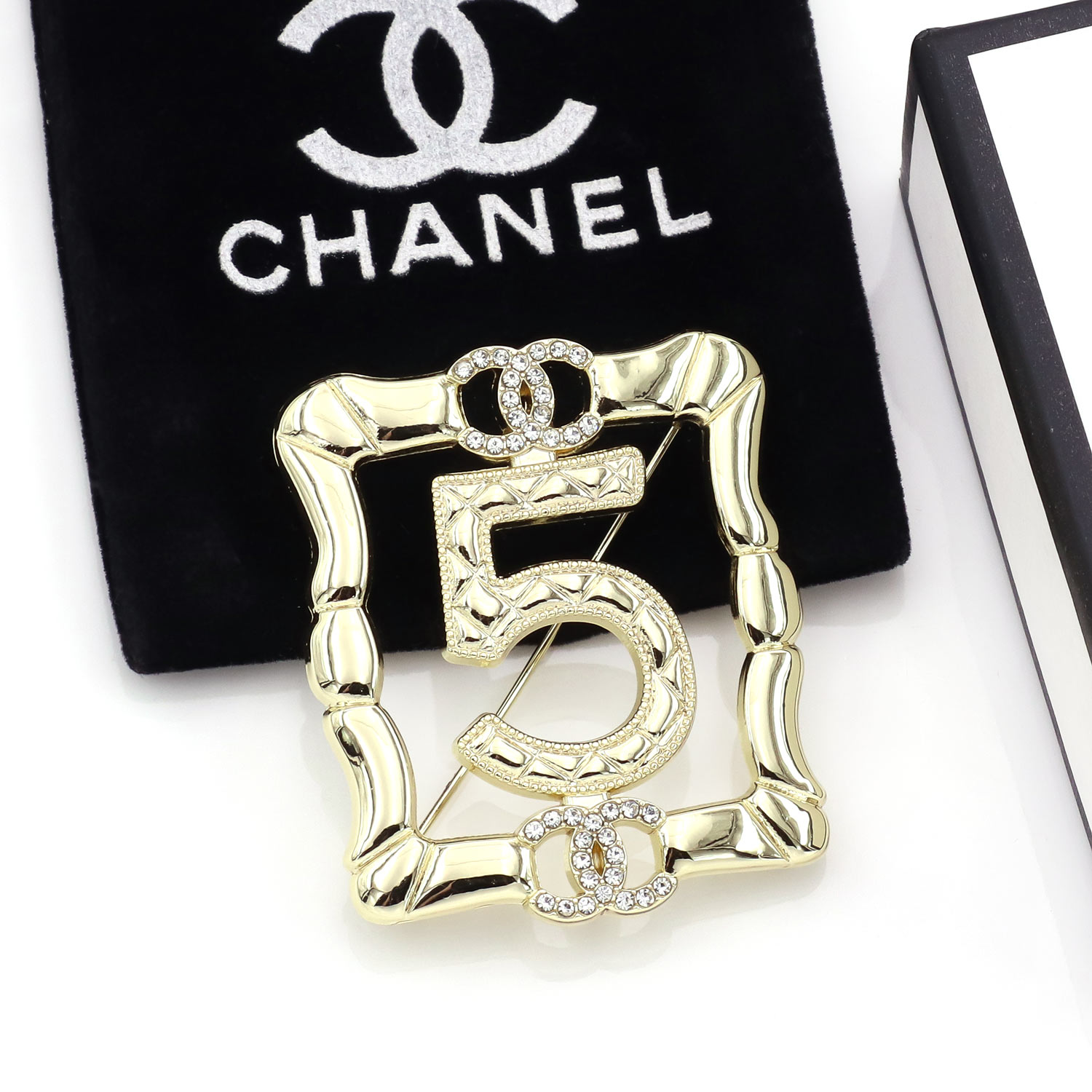 14K Color Brass Brooch (Laton Broche) - JP40K