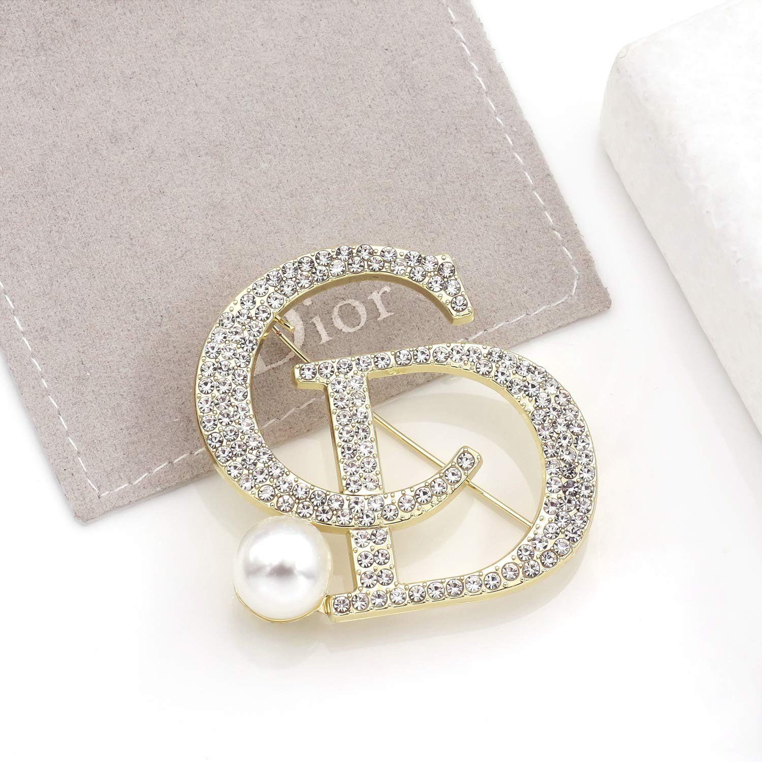 14K Color Brass Brooch (Laton Broche) - JP40J