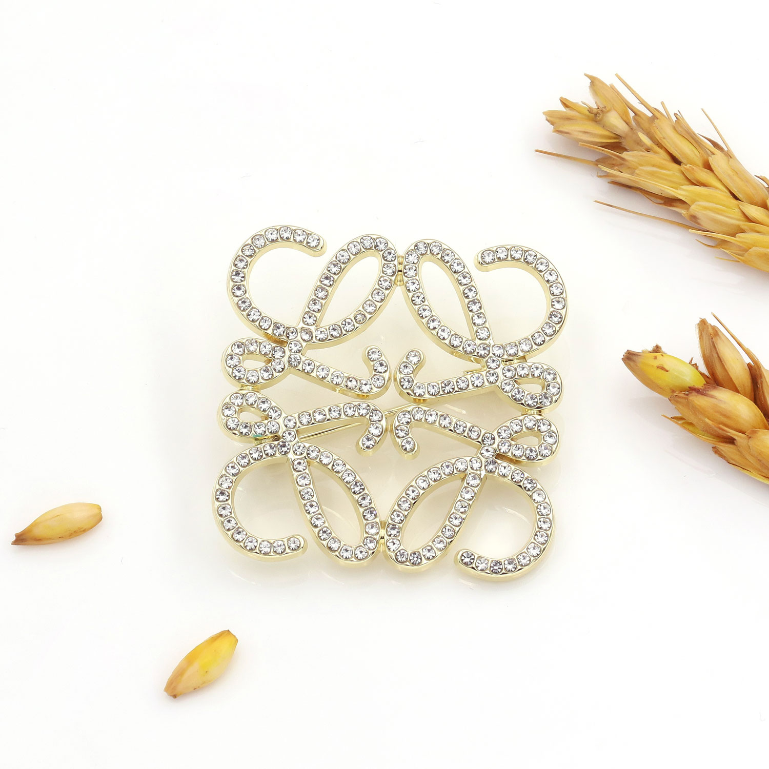 Copper Brooch Broche de cobre - JP41B
