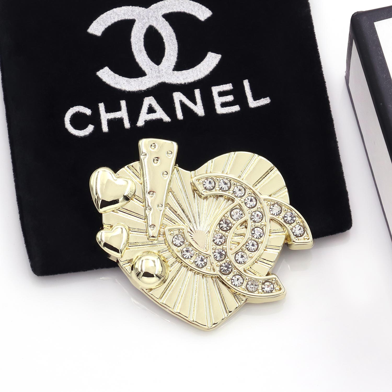 Copper Brooch Broche de cobre - JP41M