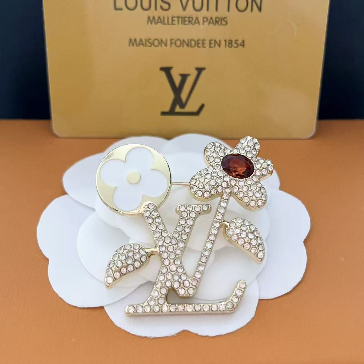 Copper Brooch Broche de cobre - XZ09C